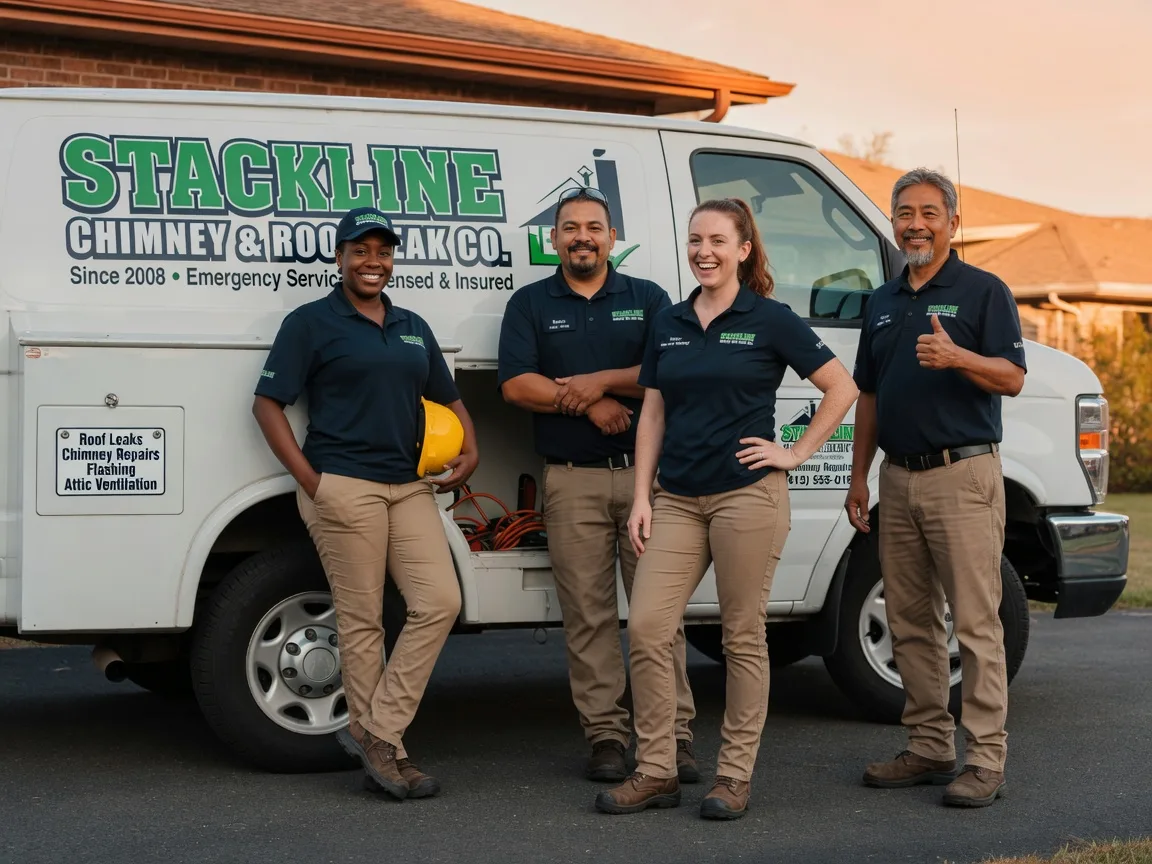 Chimney flashing repair company in Pine Grove, CA